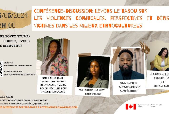 Levons le tabou sur les violences conjugales