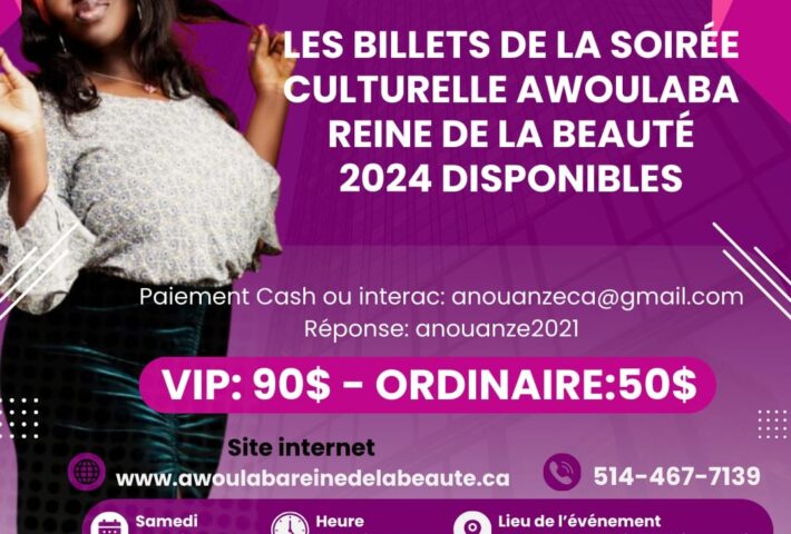 Concours Awoulaba: Reine de la Beauté Africaine